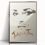 Classic 60s Movie Prints - Jules and Jim 1960s Vintage Poster Art