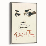 Classic 60s Movie Prints - Jules and Jim 1960s Vintage Poster Art