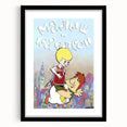 Retro Cinema Art 1960s - Vintage Movie Poster of Karlsson-on-the-Roof