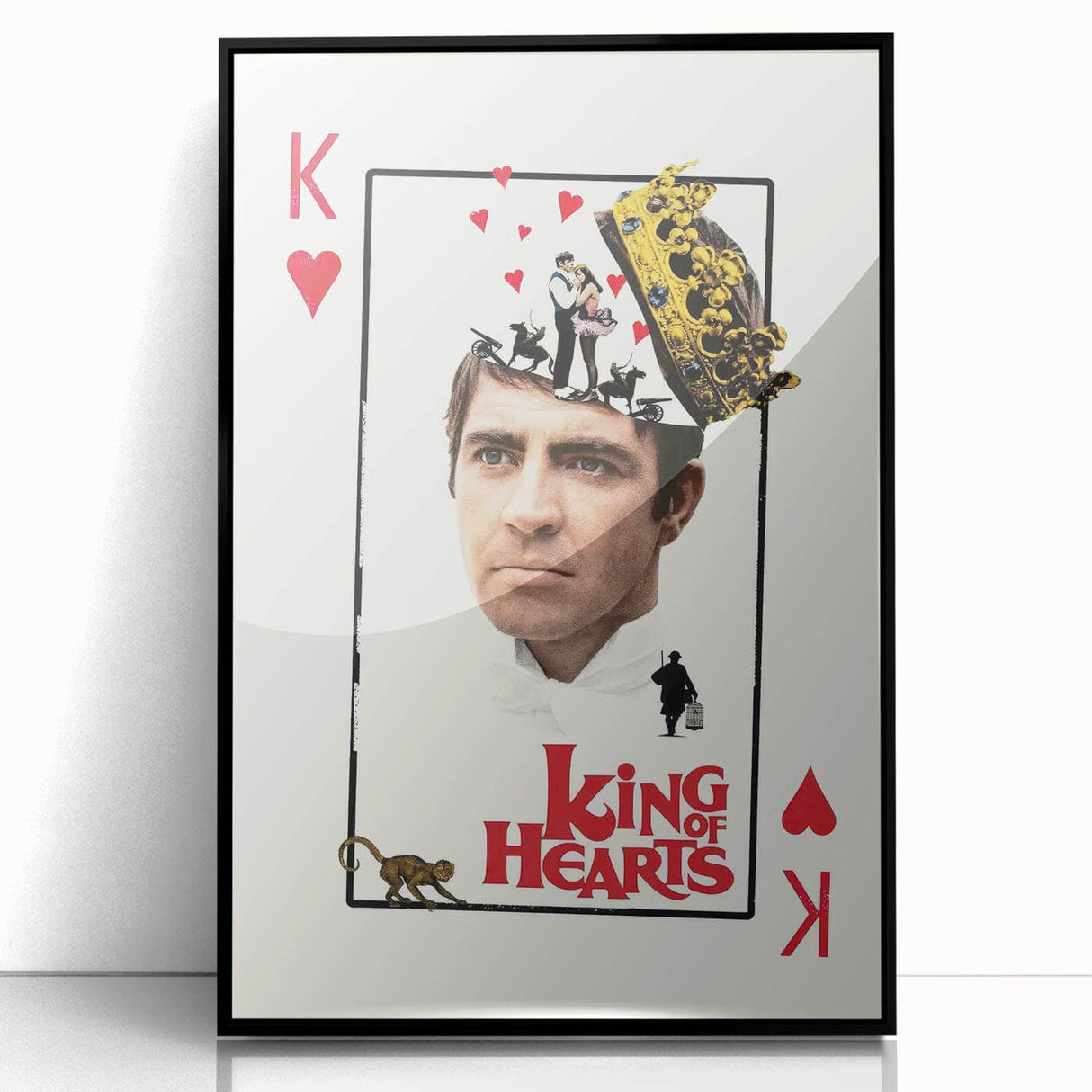 Vintage Film Posters 1960s - King of Hearts Classic Movie Art