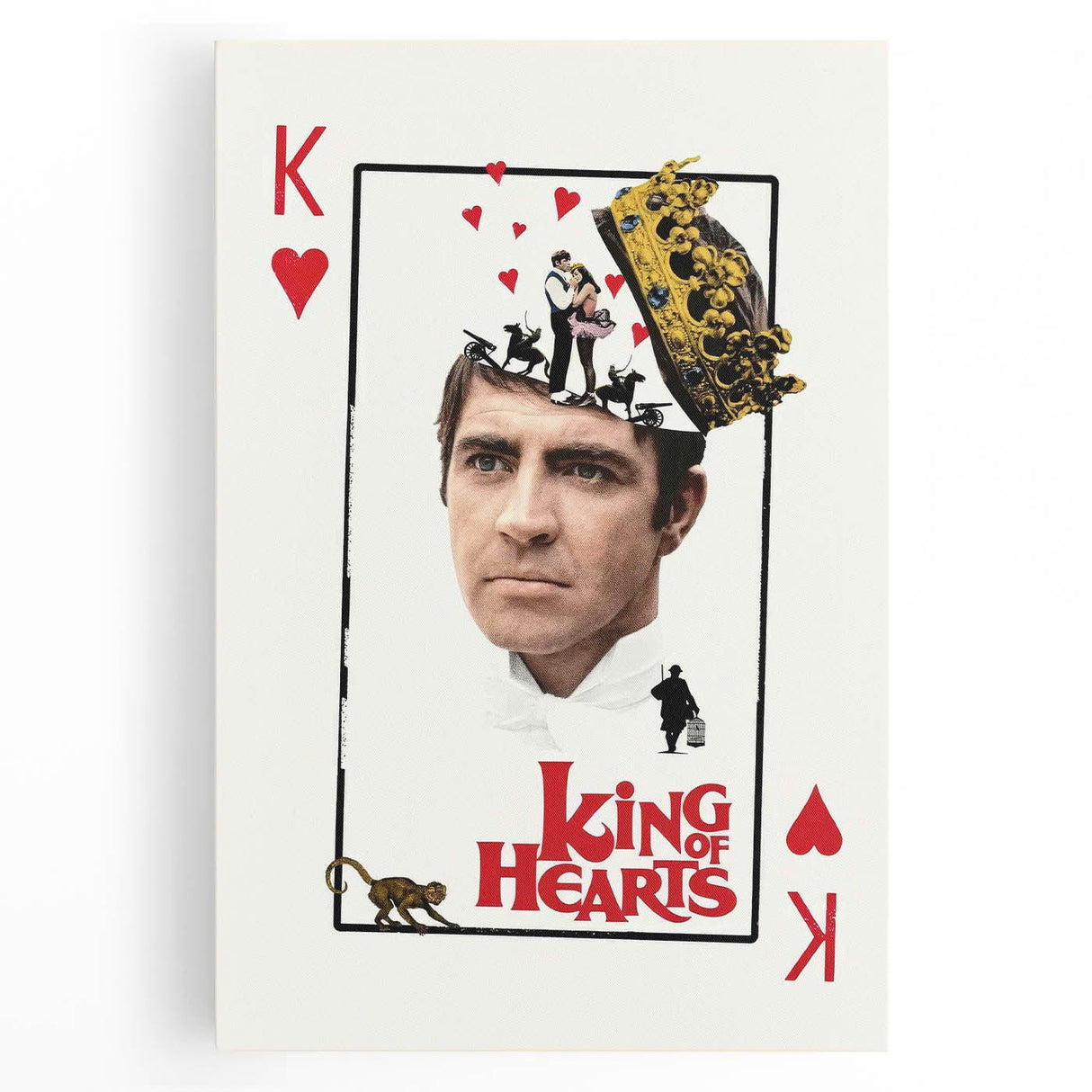 Vintage Film Posters 1960s - King of Hearts Classic Movie Art