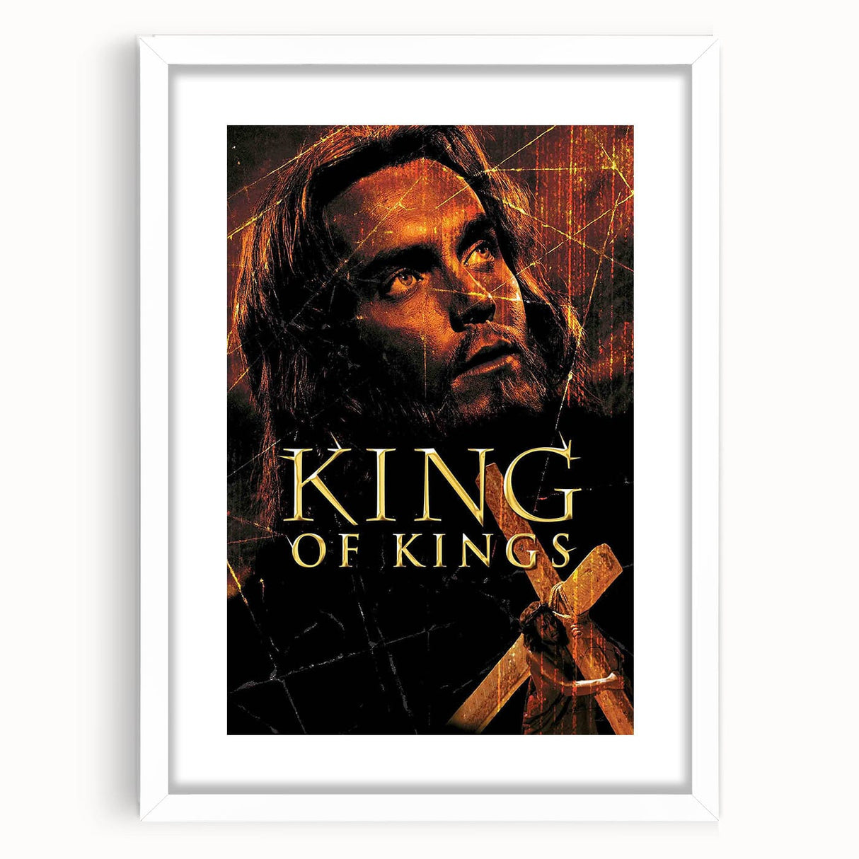 Classic 60s Movie Print - King of Kings 1961 Vintage Film Poster
