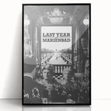 Vintage Film Posters 1960s – Last Year at Marienbad Movie Print