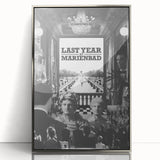 Vintage Film Posters 1960s – Last Year at Marienbad Movie Print