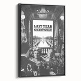 Vintage Film Posters 1960s – Last Year at Marienbad Movie Print