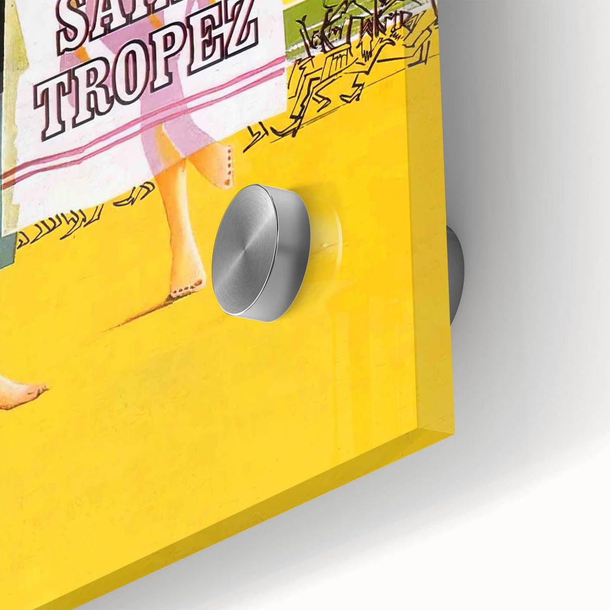 Retro Cinema Art 1960s – Le Gendarme de Saint-Tropez Vintage Poster