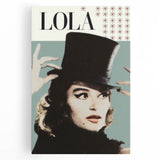 Retro Cinema Art 1960s – Lola Vintage Movie Poster Print