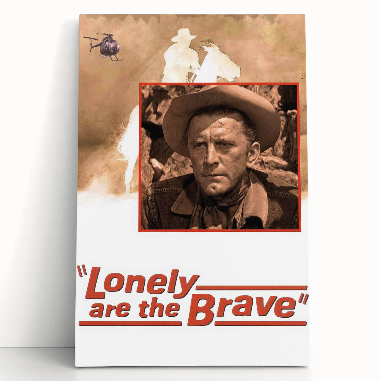 Classic 60s Movie Prints - Lonely Are the Brave Vintage Film Poster