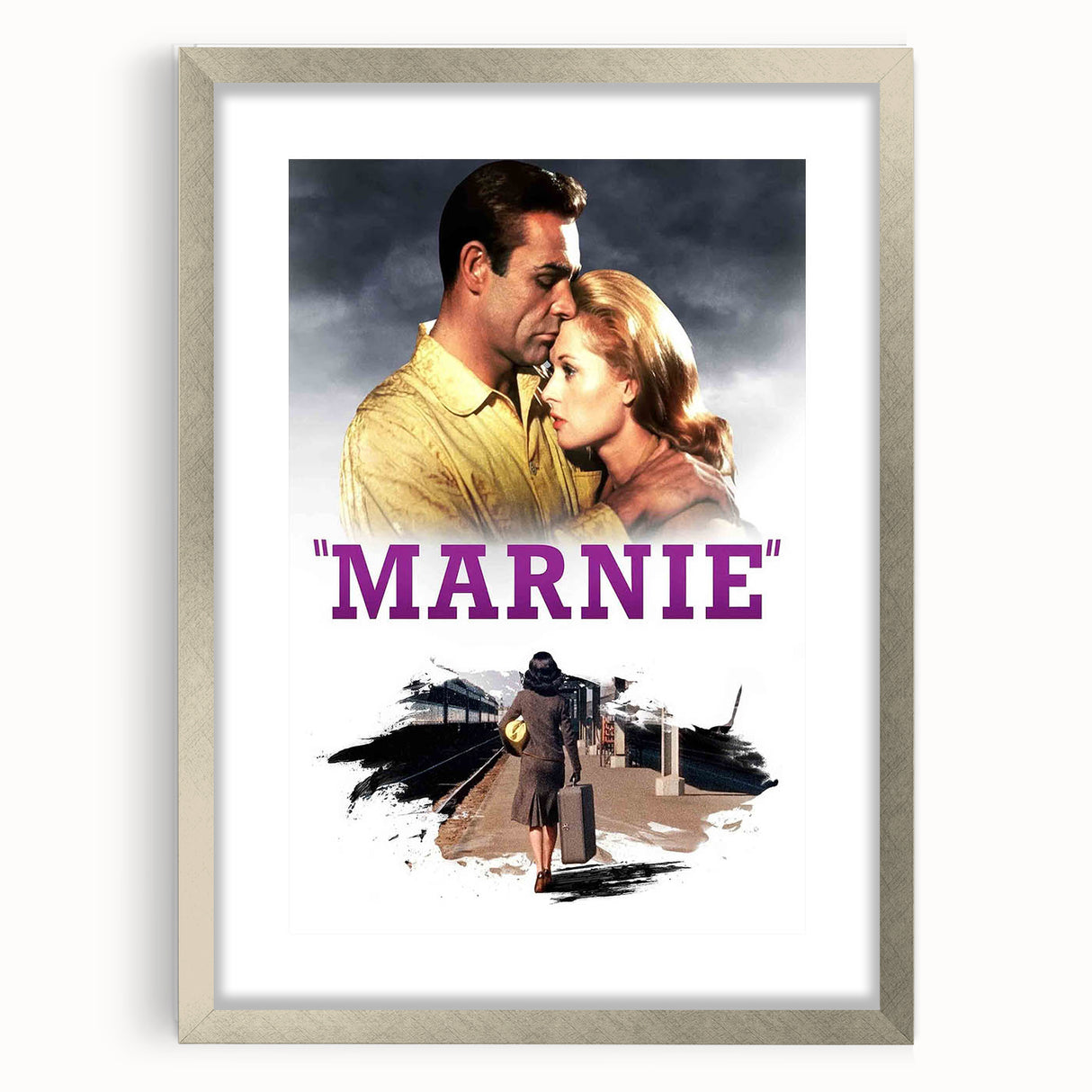Vintage 60s Film Posters - Marnie Classic Movie Print