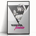 Vintage Film Posters 1960s - Masculin Féminin Retro Movie Art