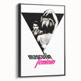 Vintage Film Posters 1960s - Masculin Féminin Retro Movie Art