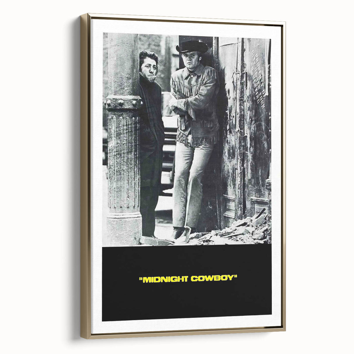 Classic 60s Movie Prints - Midnight Cowboy Vintage Film Poster