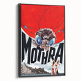 Classic 60s Movie Prints - Mothra Vintage Sci-Fi Film Poster