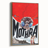 Classic 60s Movie Prints - Mothra Vintage Sci-Fi Film Poster