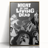 1960s Movie Posters Night of the Living Dead Retro Horror Film Print