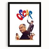 1960s Movie Posters Oscar Vintage French Comedy Film Print