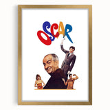 1960s Movie Posters Oscar Vintage French Comedy Film Print