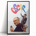 1960s Movie Posters Oscar Vintage French Comedy Film Print