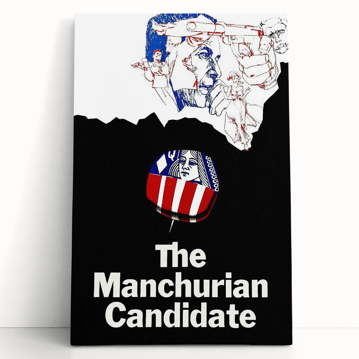 1960s Movie Posters The Manchurian Candidate Vintage Thriller Print