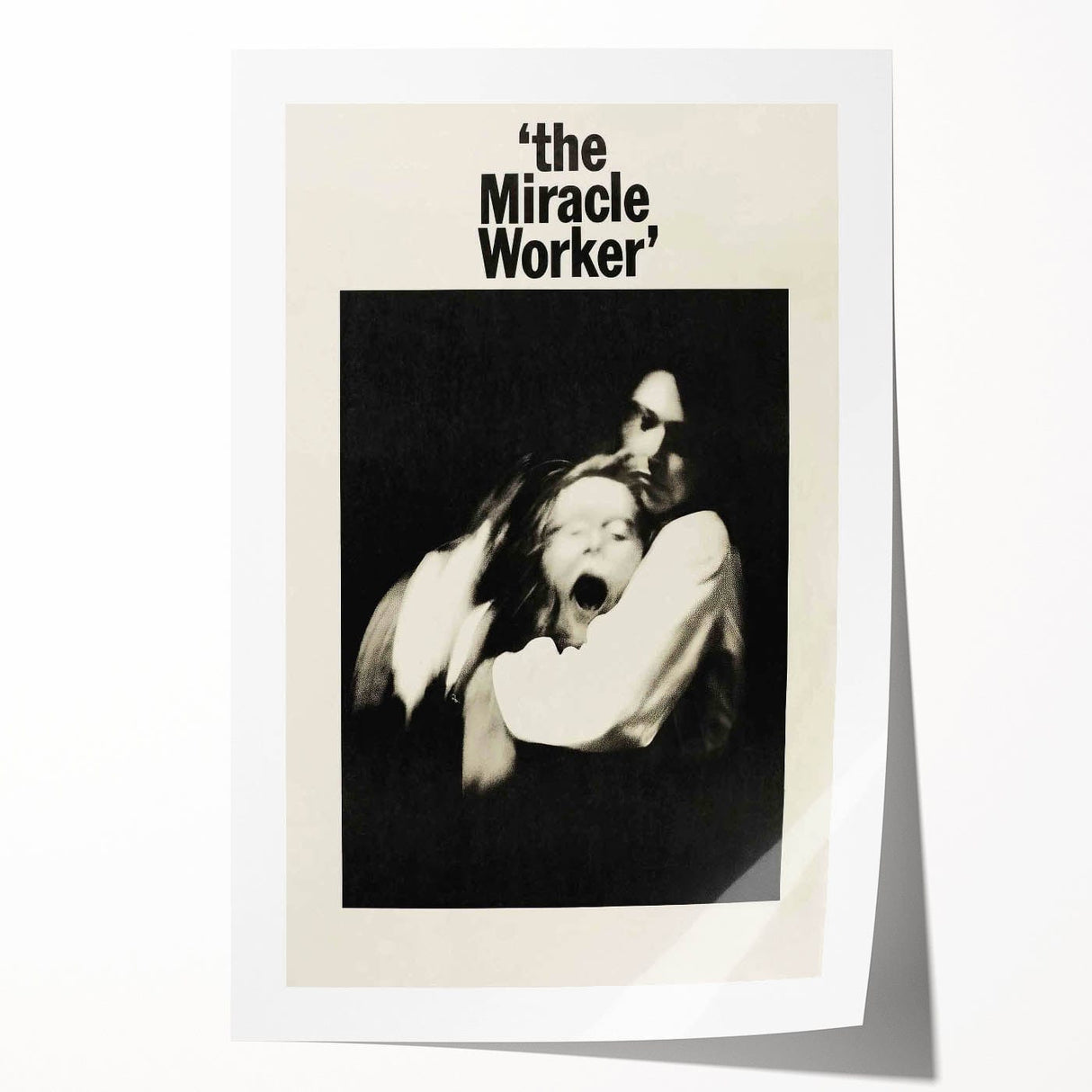 1960s Movie Posters The Miracle Worker Classic Drama Vintage Print