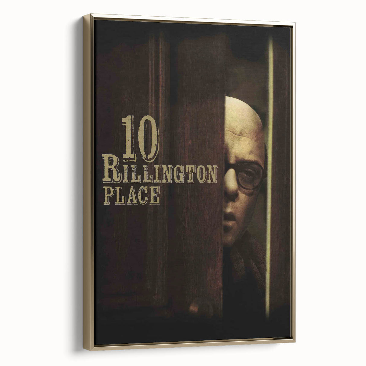 1970s Vintage Movie Poster – Classic 70s Film Art of 10 Rillington Place