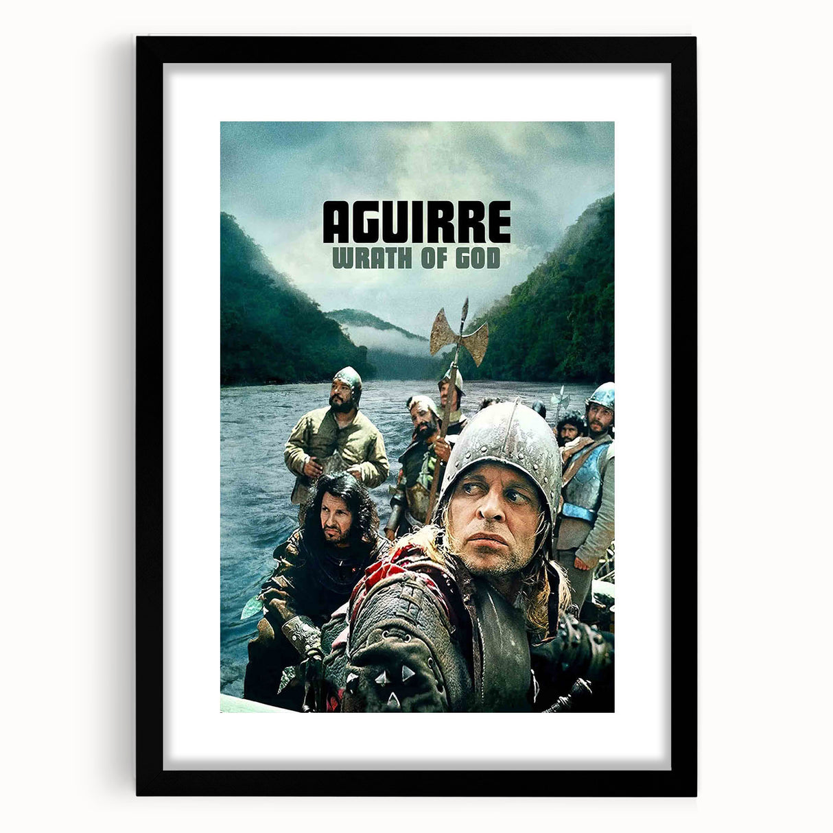 1970s Vintage Movie Poster – Classic 70s Film Art of Aguirre, Wrath of God