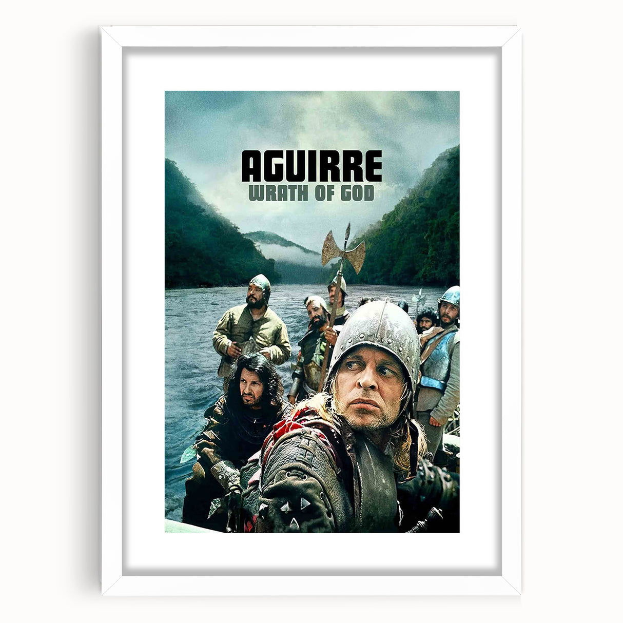 1970s Vintage Movie Poster – Classic 70s Film Art of Aguirre, Wrath of God