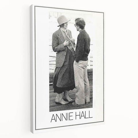 1970s Vintage Movie Poster Annie Hall Classic Romance Film Art