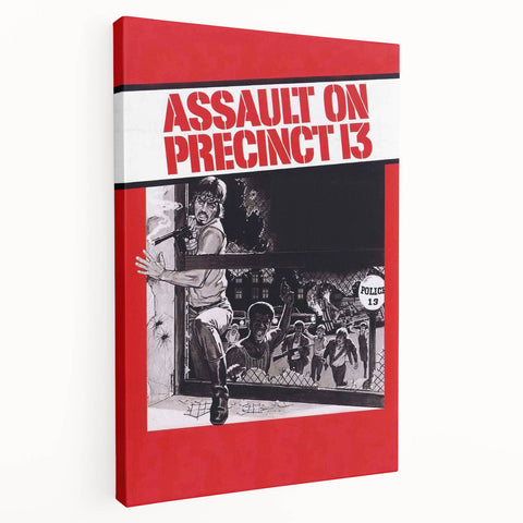 1970s Vintage Movie Poster Assault on Precinct 13 Retro Art