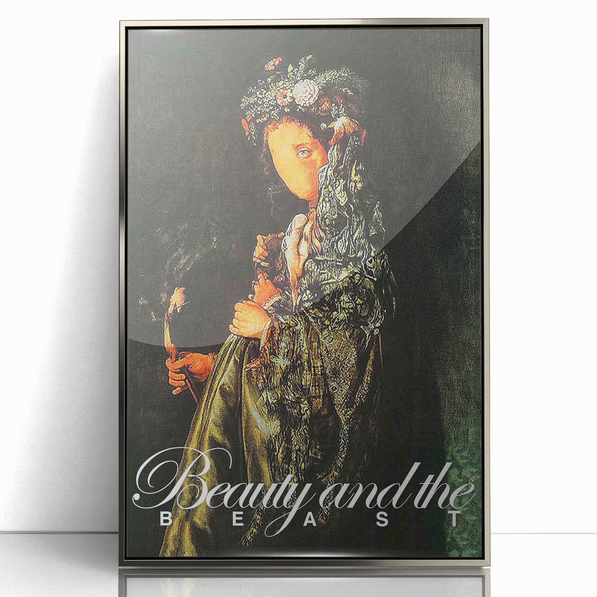 Beauty and the Beast 1970s Vintage Movie Poster Classic 70s Film Art