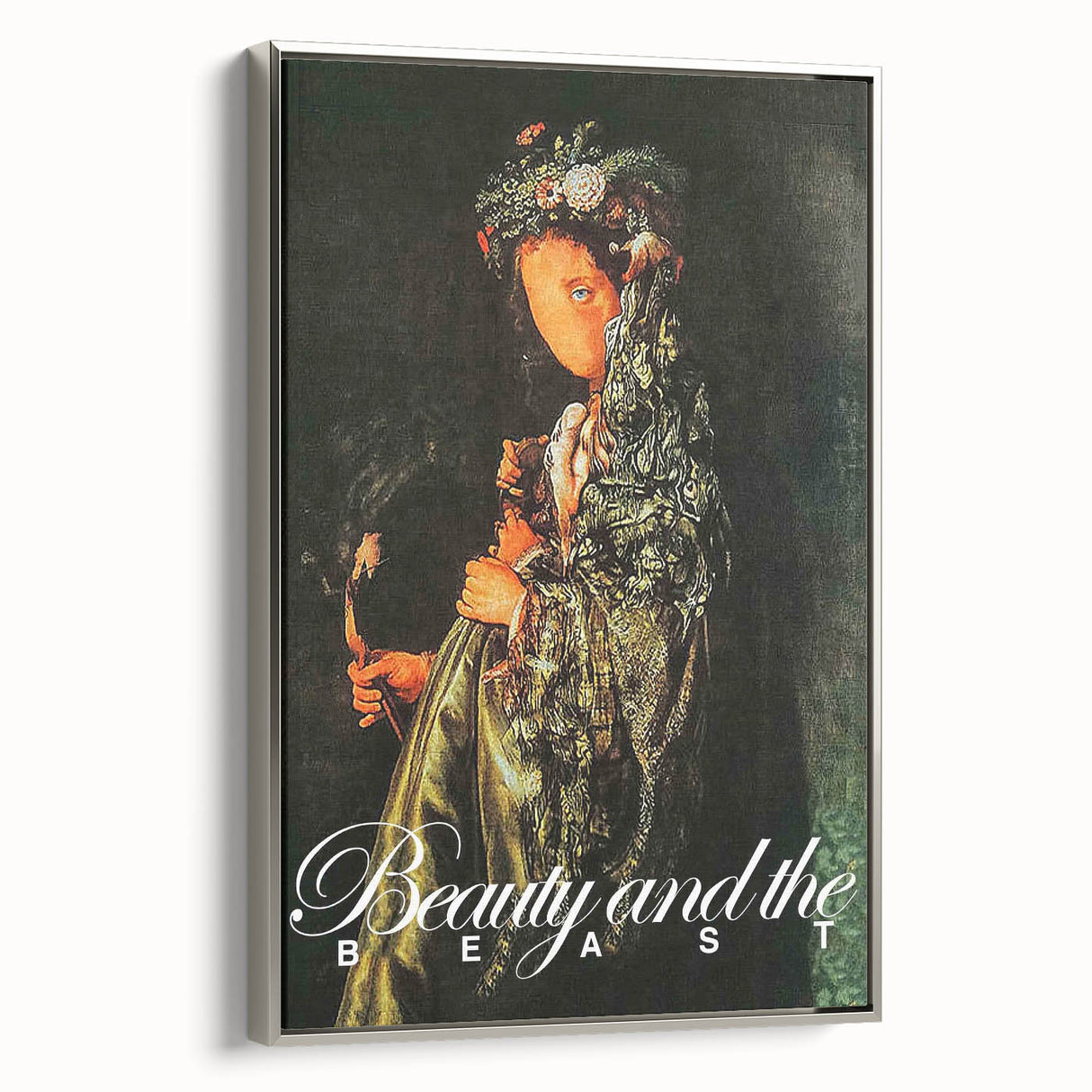 Beauty and the Beast 1970s Vintage Movie Poster Classic 70s Film Art