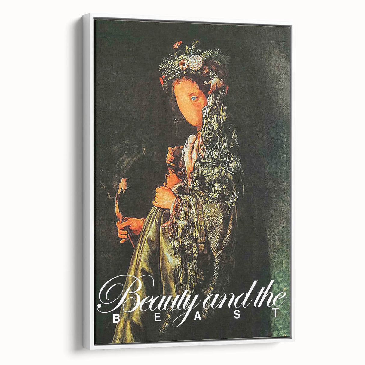 Beauty and the Beast 1970s Vintage Movie Poster Classic 70s Film Art