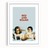 Bed and Board 1970s Vintage Movie Poster Classic 70s Film Art