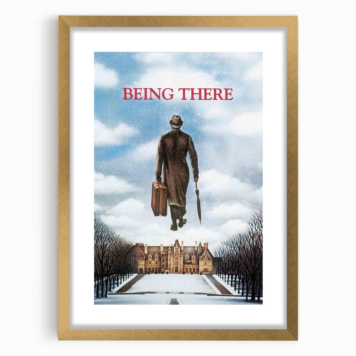 Being There 1970s Vintage Movie Poster Classic 70s Film Art