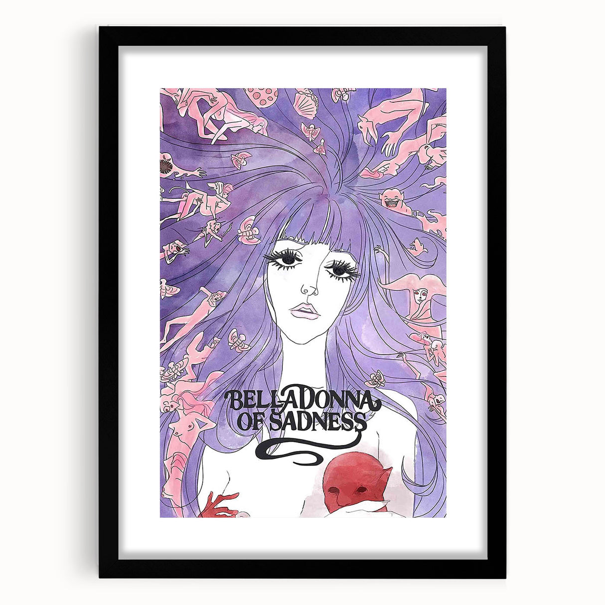 Belladonna of Sadness 1970s Vintage Movie Poster Classic 70s Film Art