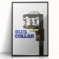 Blue Collar 1970s Vintage Movie Poster Classic 70s Film Art
