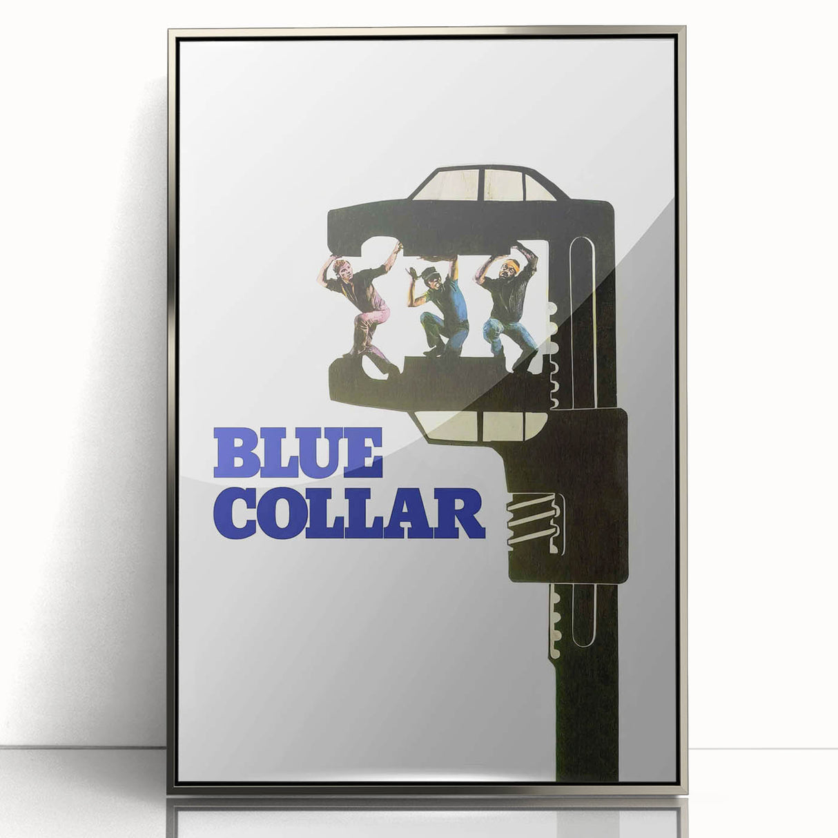 Blue Collar 1970s Vintage Movie Poster Classic 70s Film Art