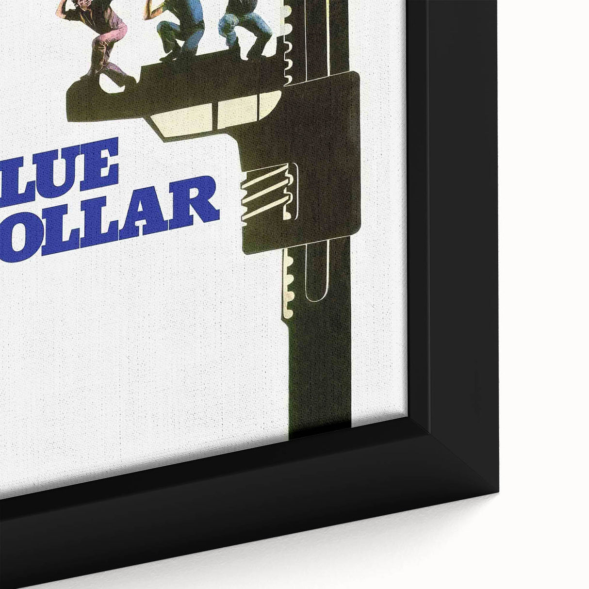 Blue Collar 1970s Vintage Movie Poster Classic 70s Film Art