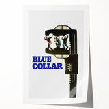Blue Collar 1970s Vintage Movie Poster Classic 70s Film Art