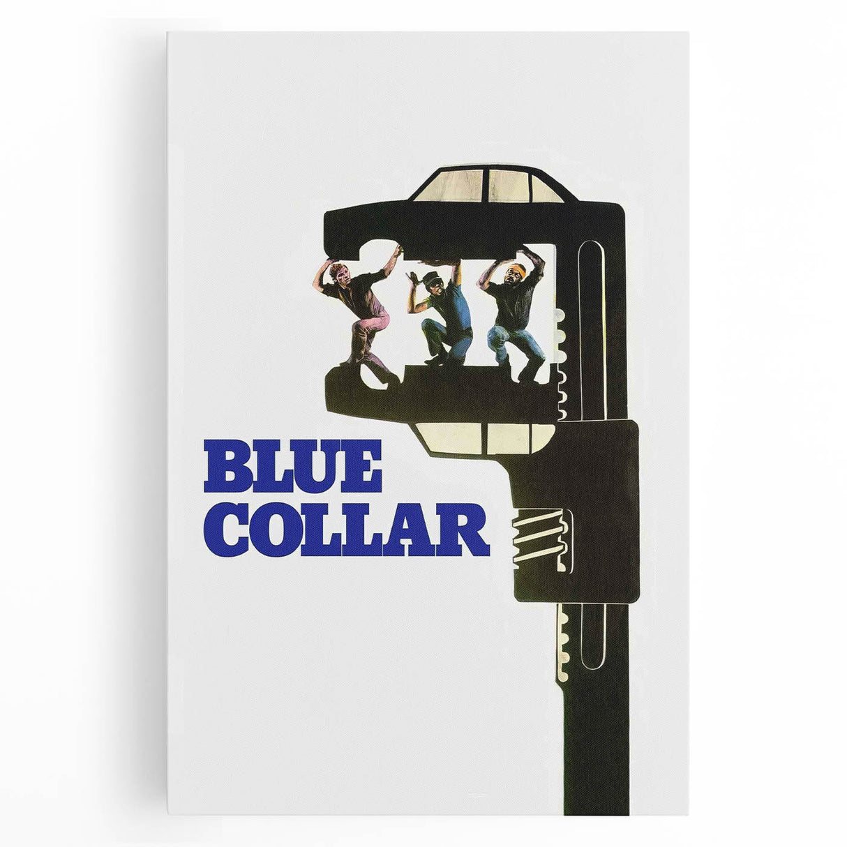 Blue Collar 1970s Vintage Movie Poster Classic 70s Film Art