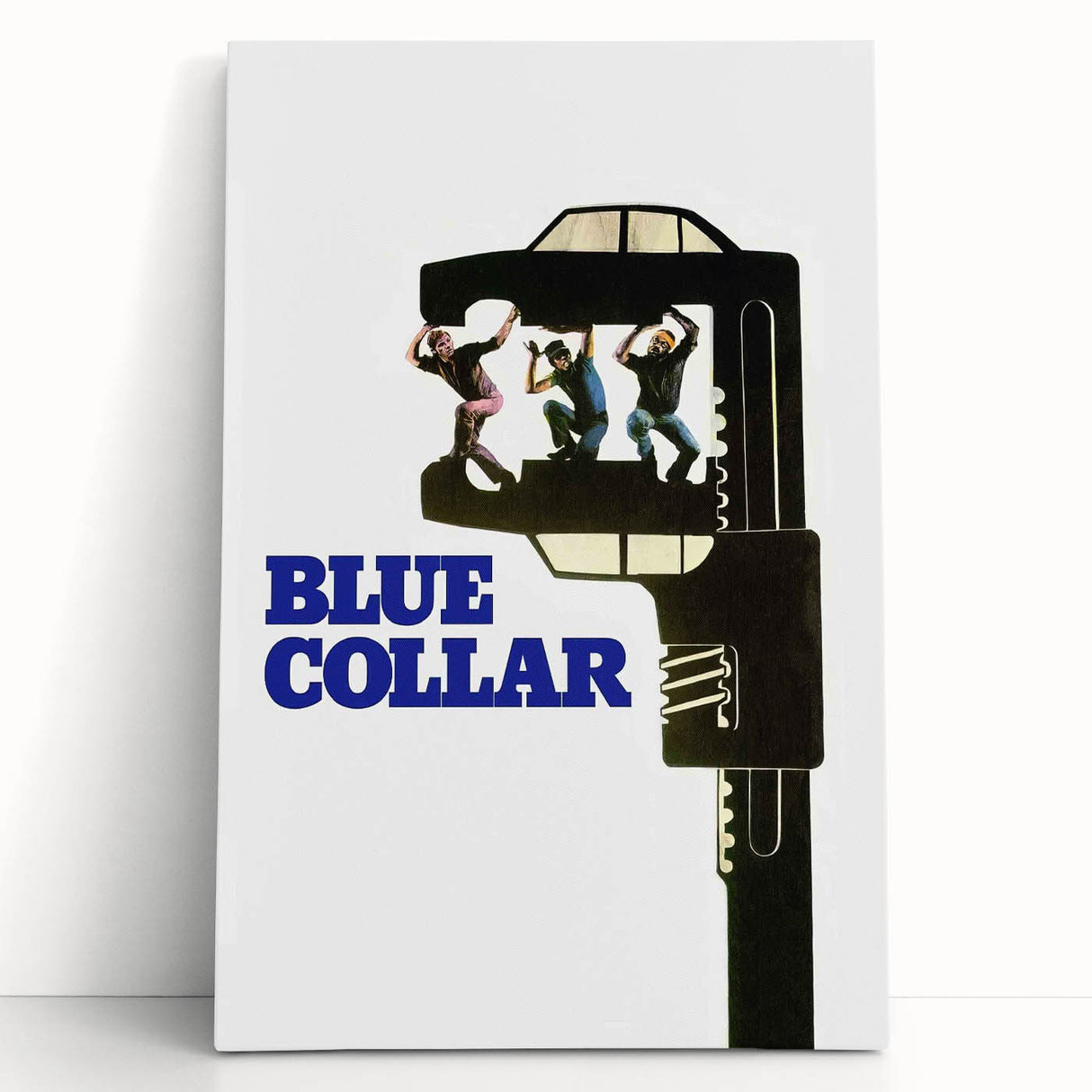 Blue Collar 1970s Vintage Movie Poster Classic 70s Film Art