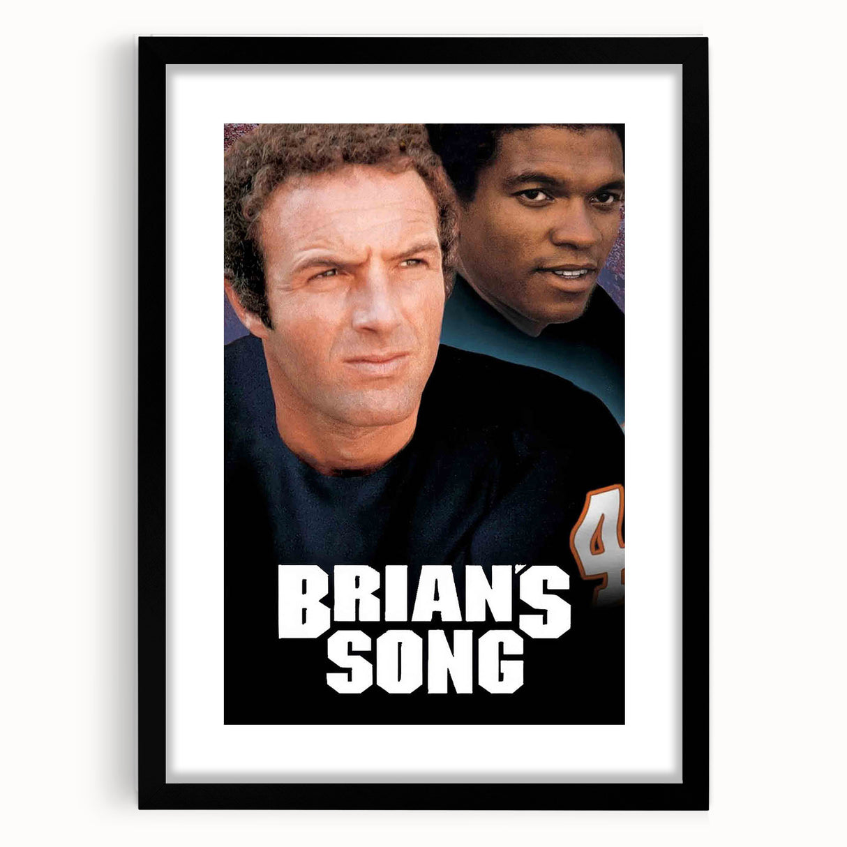 Brian’s Song 1970s Vintage Movie Poster Classic 70s Film Art