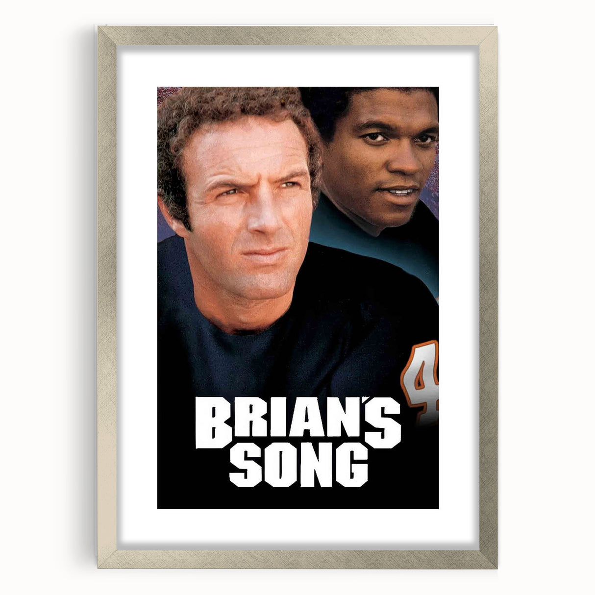 Brian’s Song 1970s Vintage Movie Poster Classic 70s Film Art