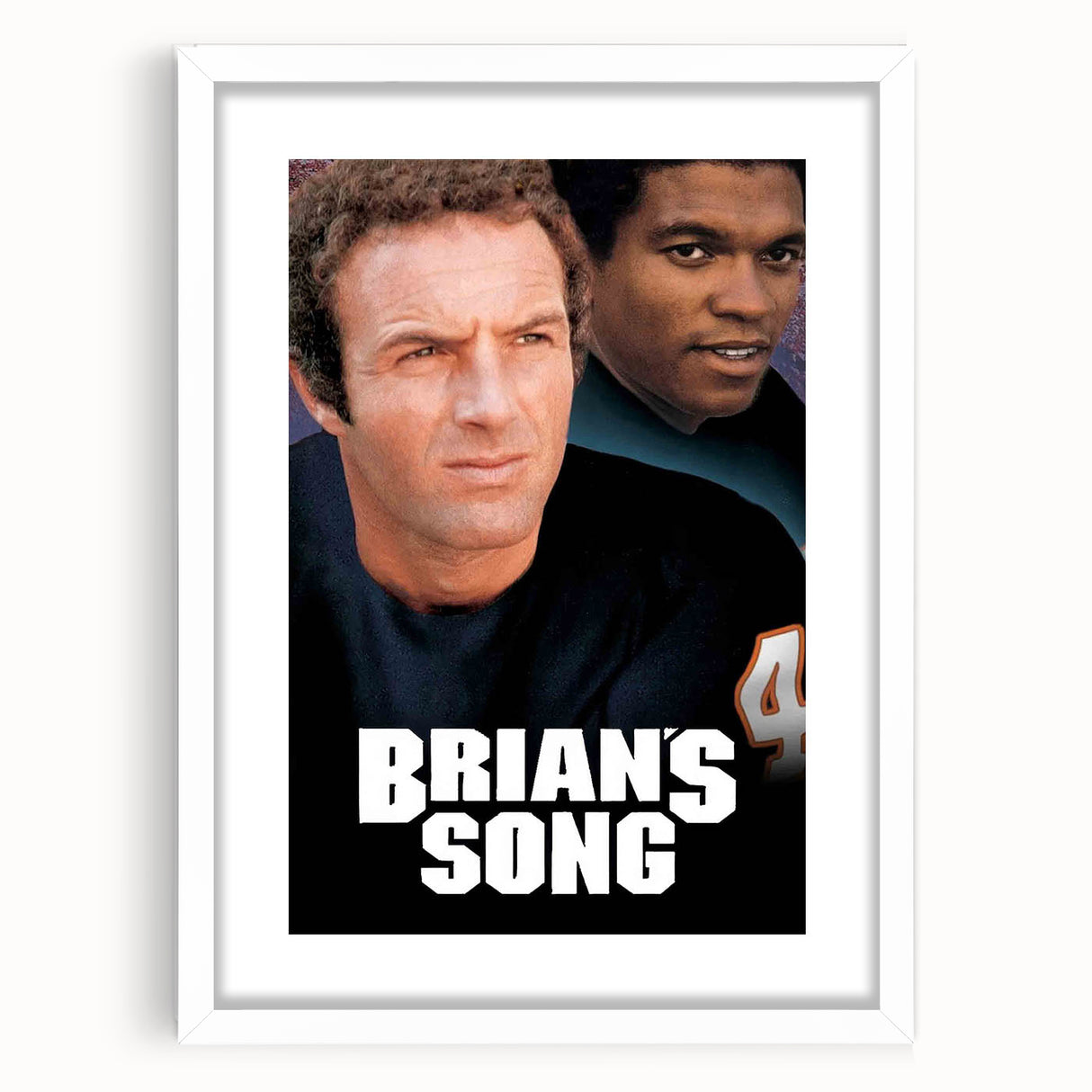Brian’s Song 1970s Vintage Movie Poster Classic 70s Film Art