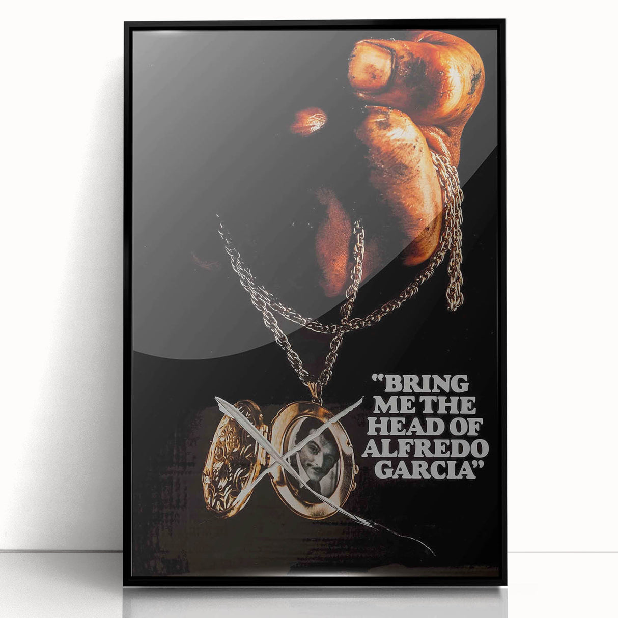 Bring Me the Head of Alfredo Garcia 1970s Vintage Movie Poster