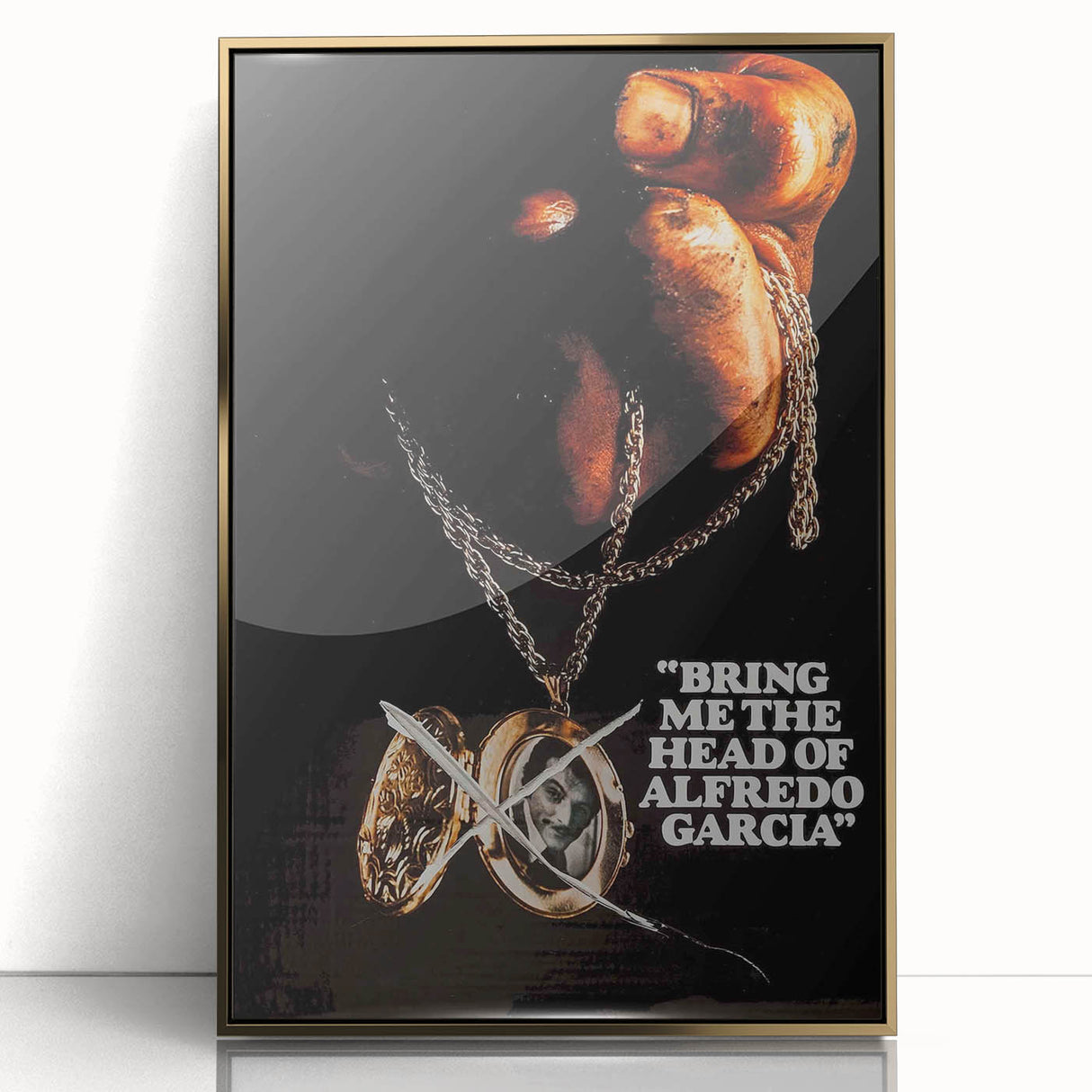 Bring Me the Head of Alfredo Garcia 1970s Vintage Movie Poster