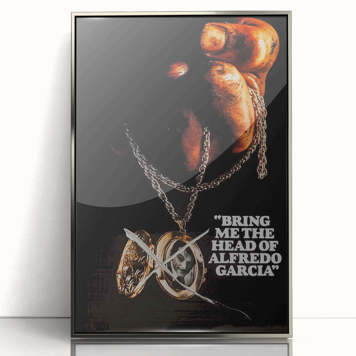 Bring Me the Head of Alfredo Garcia 1970s Vintage Movie Poster