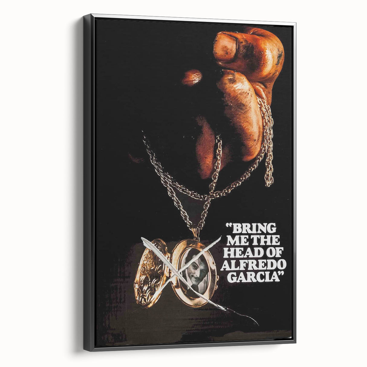 Bring Me the Head of Alfredo Garcia 1970s Vintage Movie Poster