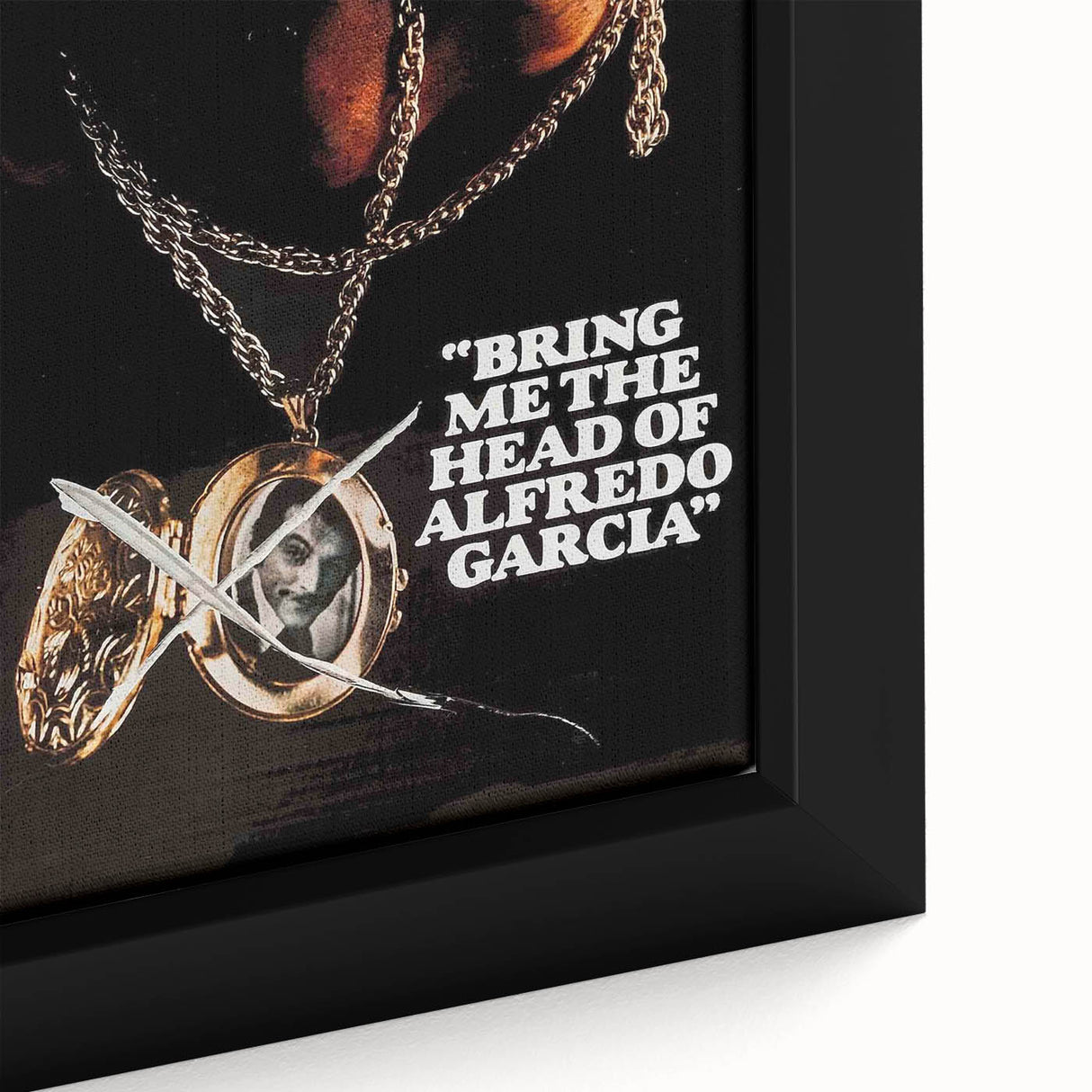 Bring Me the Head of Alfredo Garcia 1970s Vintage Movie Poster