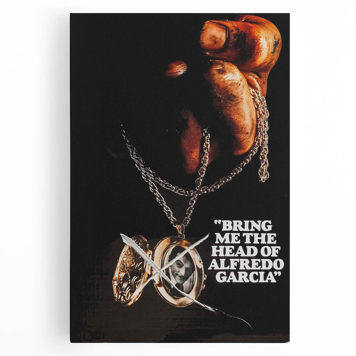 Bring Me the Head of Alfredo Garcia 1970s Vintage Movie Poster